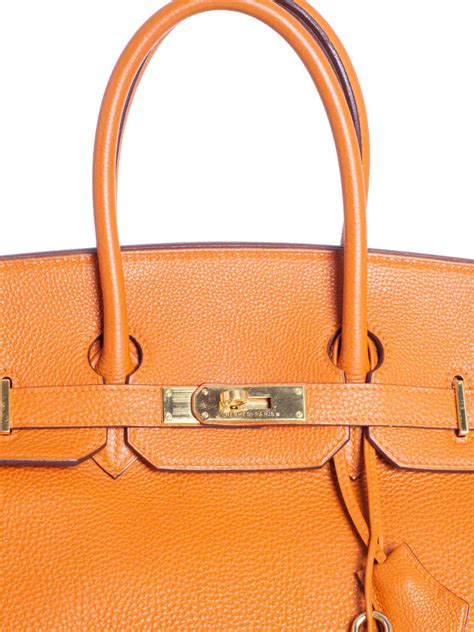 hermes birkin togo leather handbag